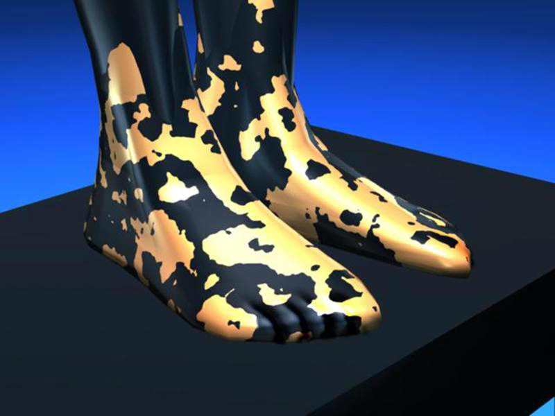 Het is géén sterk verbond, want het bestaat uit ijzer vermengd met modderig leem.