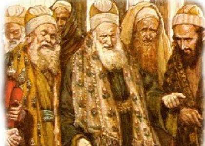 Matt.23:2 Zeggende: De Schriftgeleerden en de Farizeën zijn gezeten op den stoel (Kathedra) van Mozes;