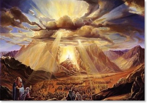 Vluchten door de gespleten Olijfberg naar Petra